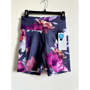 Marika Women's Lex High Rise Shorts Heron Floral Size S